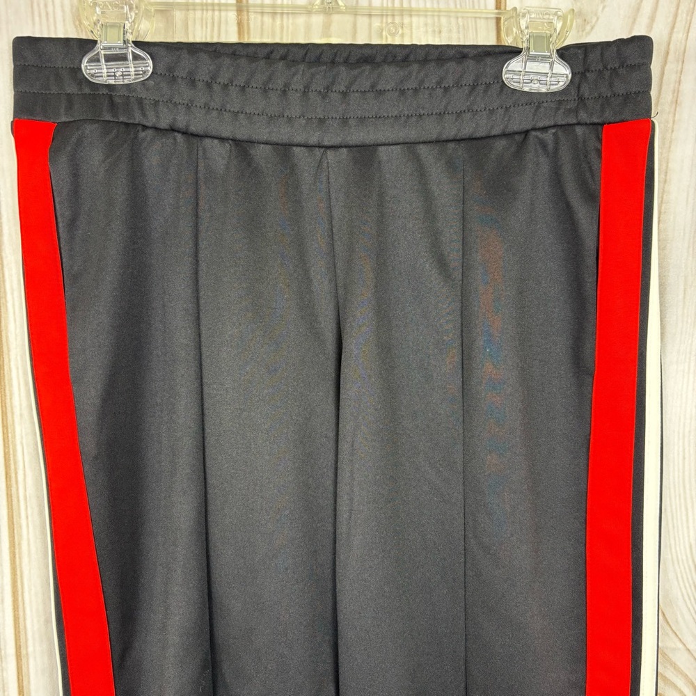 Wild Fable Track Pants Leg Zipper Accents Side Striped Joggers Black Size Small - Picture 3 of 15
